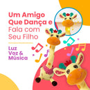Girafa Dançante e Falante – Pelúcia Musical Interativa | CRIATIVAE