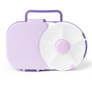 Lancheira Infantil GoBe Snack Spinner Original Portátil com Divisórias Rotativas Livre de BPA