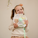Lancheira Infantil GoBe Snack Spinner Original Portátil com Divisórias Rotativas Livre de BPA