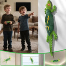 Lagarto Robótico Premium que Sobe Paredes – Brinquedo STEM Interativo com Controle Remoto | CRIATIVAE