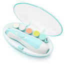 Aparador de Unhas Elétrico BabyEase com Luz LED e 6 Discos de Polimento