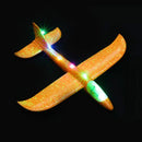 Avião FlexFly - Avião Planador Inquebrável com Luz LED