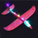 Avião FlexFly - Avião Planador Inquebrável com Luz LED