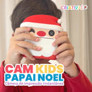 Cam Kids Papai Noel - Câmera Infantil de Impressão Instantânea Criativaê