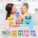 Card Kids - Cards Falantes Educacionais para Desenvolvimento Cognitivo e Linguístico - 224 palavras