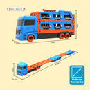 CegCar Blaster - Mega Caminhão Cegonha com Pista Retrátil Criativaê