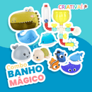 Combo Banho Mágico ( 7 Brinquedos para o Banho do Bebê)