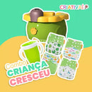 Combo Criança Cresceu (Penico portátil + Fraldas para desfralde + Copo anti vazamento)