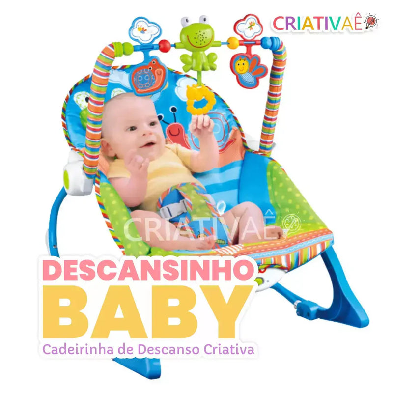 Descansinho Baby - Cadeirinha de Descanso Criativa
