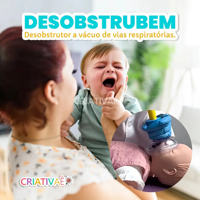 DesobstruBem Kids - Desobstrutor de vias respiratórias