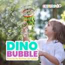 Dino Bubble Criativaê - Lançador Mágico de Bolhas Gigantes de Sabão