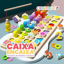 Educa Wood - Kit Educacional Montessori de Madeira