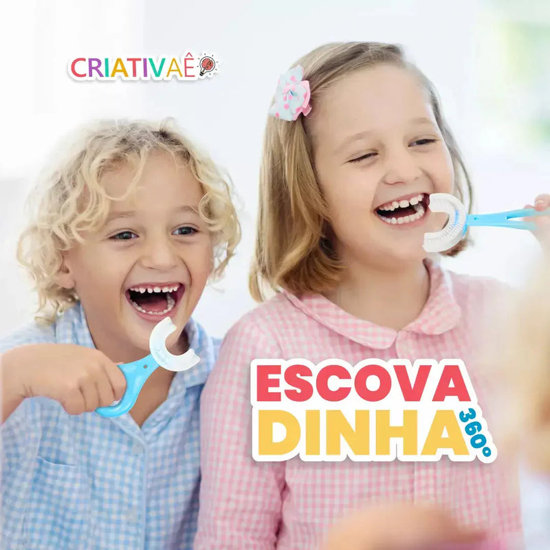 Escovadinha 360°  - Escova de Dentes Infantil