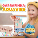 Garrafinha AquaVibe Térmica Hidratação Garantida com Design Inovador + Brinde