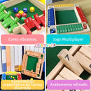 Genius Kids - Jogo de Tabuleiro Educativo para Cálculos Matemáticos