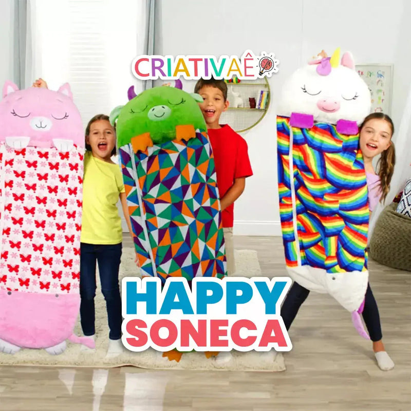 Happy Soneca - Saco de Dormir Infantil 3 em 1 Criativaê