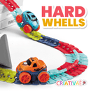 Hard Whells - Pista de Corrida Infantil Flexível de Alta Velocidade