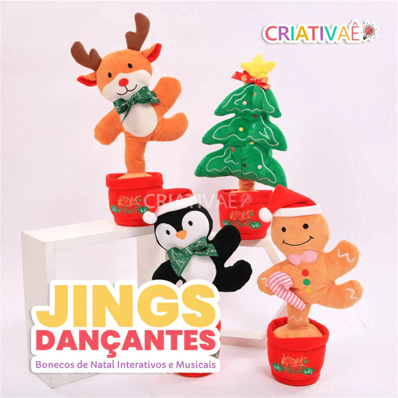 Jings Dançantes de Natal Criativaê