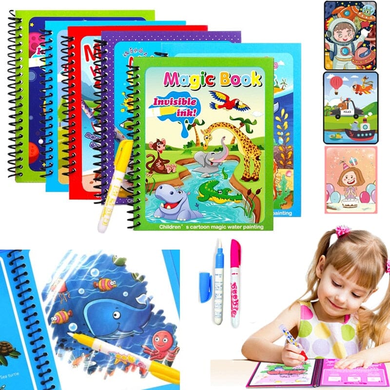 KIT 3 MagicBook - Livros Reutilizáveis