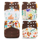 Kit 4 Fraldas Reutilizáveis para desfralde Confort Baby