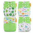 Kit 4 Fraldas Reutilizáveis para desfralde Confort Baby