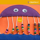 Livro Educativo Montessori - Criativaê FeltBook