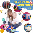 Livro Educativo Montessori - Criativaê FeltBook
