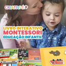 Livro Interativo Montessori Educação Infantil Criativaê QuietBook
