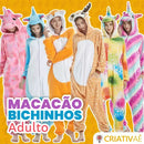 Macacão Criativaê Bichinhos - Adulto