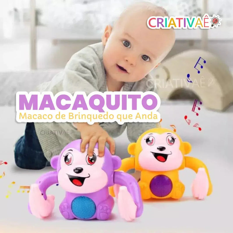 Macaquito - Macaco de Brinquedo que Anda