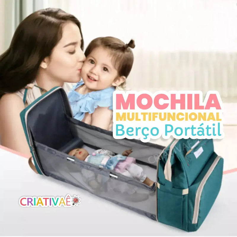 Mochila Multifuncional Berço Portátil