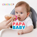Papa Baby - Mamadeira com Colher Alimentadora