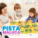 Pista Maluca - Super Pista Automática de Quebra-Cabeça