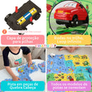Pista Maluca - Super Pista Automática de Quebra-Cabeça