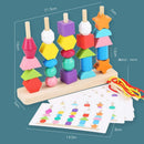 LogicLink - Quebra-cabeça Correspondente Montessori