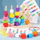 LogicLink - Quebra-cabeça Correspondente Montessori