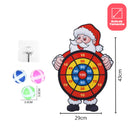 Sticky Ball Papai Noel -  Brinquedo de Bola ao Alvo
