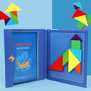 Tangram Criativo - Quebra cabeça magnético 3D