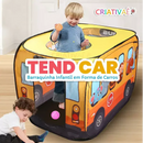 TendCar Criativaê - Barraca Infantil Portátil e Resistente em Forma de Carro
