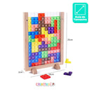 Tetraks - Empilhe peças, complete linhas.